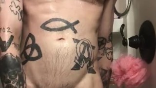 Little jerk also do shower cams 