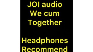 M4M JOI audio - Building, Edging, CUMSHOT 