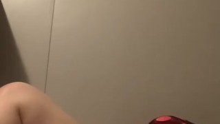 Milf fucks herself with dildo