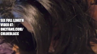 Sexy pawg taking sloppy wet deep throat strokes from fat strong bbc!