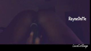 Small BBW Squirting On cucumber