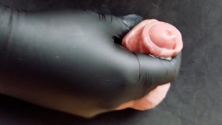 Unlocked from chastity for 90 minutes of edging and series of ruined orgasms