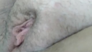 Close up pussy rub