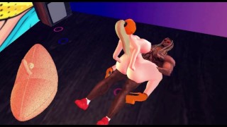 Slutty baddie fucks bbc