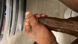 Private time in the bathroom