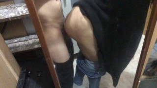 I fuck my friend's MOM in her closet