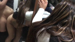 I fuck my friend in her closet part 2