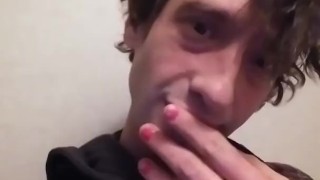 Freshly Rained-On Hair, Pink Nails Transgal Needing You To Suck Me So I Can Fuck Your Pussy