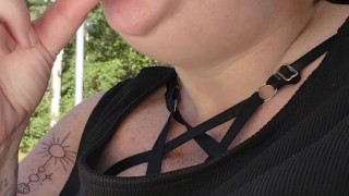 Bbw eating