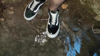 Wetting My Jeans Shorts In The Forest and Taking A Dip In The River