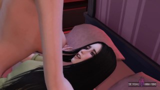 Lesbian Girl Couple Have Lesbian Sex For The First Time - Sexual Hot Animations