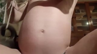 The weigh on the my belly