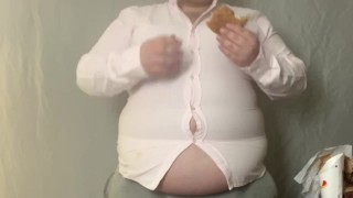 Burger King belly stuffing 