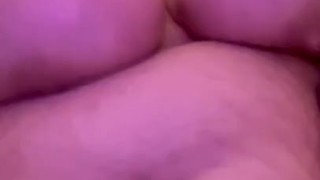 POV of fat loose pussy 