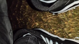 Wetting My Skinny Jeans In The Forest By Night
