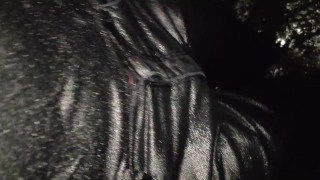 Taking A Dip In The Pond Fully Clothed In Public