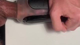 Stuffing My Tenga Until I Shoot Cum