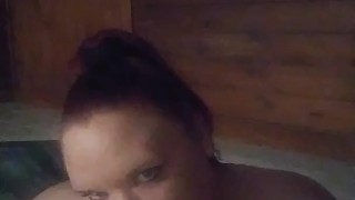 Booty, shaking and slapping with some titty play - VivianDimondBBW