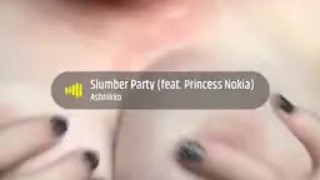 Busty Redhead Shows You How To Play With Titties