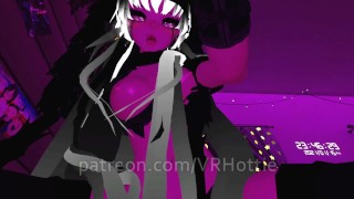 Patio Fuck Topless Babe Riding Outdoor Public Long Hair Black White Cowgirl POV Lap Dance