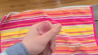 Getting hard and cumming