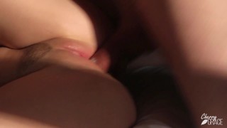 Huge Cum Onto Pussy After Week of Abstinence