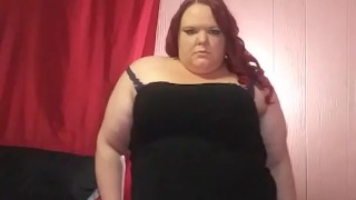 Striptease, booty slapping and titty licking - VivianDimondBBW