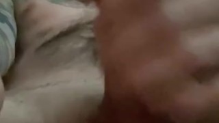 Rubbing My Throbbing Tip