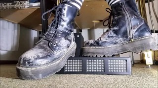 LED-Bar Crushing with dirty Doc Martens Boots (Trailer)
