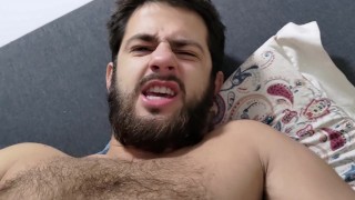 Dominant verbal hunk - Amateur straight guy dirty talking