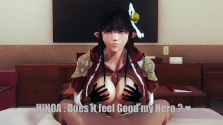 HINOA MONSTER HUNTER RISE PARODY TITS JOB MISIONNARY DOGSTYLE CUMSHOT HD HENTAI UNCENSORED ANIME 3D