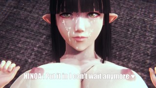 HINOA MONSTER HUNTER RISE PARODY TITS JOB MISIONNARY DOGSTYLE CUMSHOT HD HENTAI UNCENSORED ANIME 3D
