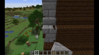 How to build a Cottage House in minecraft