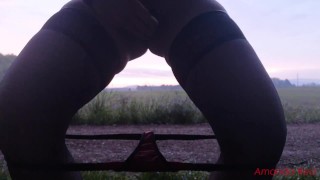 Amanda Red enjoys the SUNRISE with BIRD SOUND | One Tape
