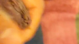 CUM LOAD ON MY OWN FEET