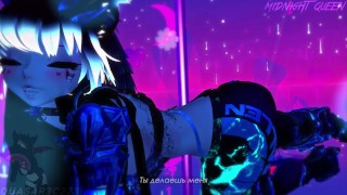 [VRChat] Exotic Pole Dancing: Midnight Queen