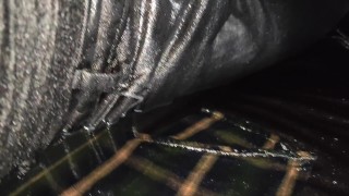 Bedwetting In Black Skinny Jeans (5th Wetting of the night)