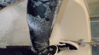 Taking A Fully Clothed Shower After Pissing Myself Multiple Times
