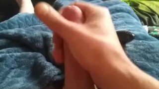 Getting my cock warmed up!