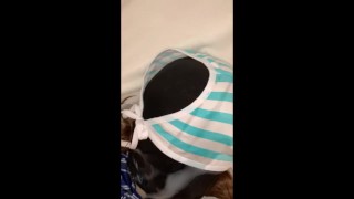 Japanese boy, cumshot on missionary to big boobs love doll in Japanese uniform