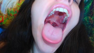 Naked Food Fetish Slut TEASES You with a Chubby Girl Treat Plastic Bag Potato Chips Junk Food Yay