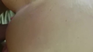 Sexy Milf Hotwife sucks big cock stud and fucks him while laughing