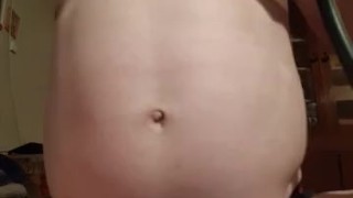 Bloating with... my mouth) 