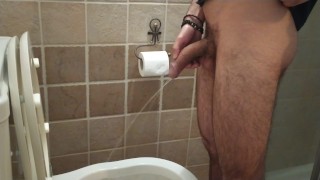 A minute and a half piss