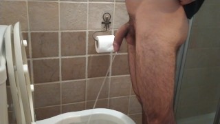 A minute and a half piss