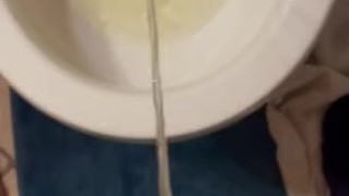 Just taking a leak