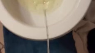 Just taking a leak