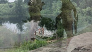 Multi Angle Outdoor Blowjob and Facial - Missy and George