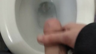 Cumming In The Toilet