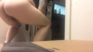 I Couldn’t Hold It. I Had To Piss At Work. sneaky public pee